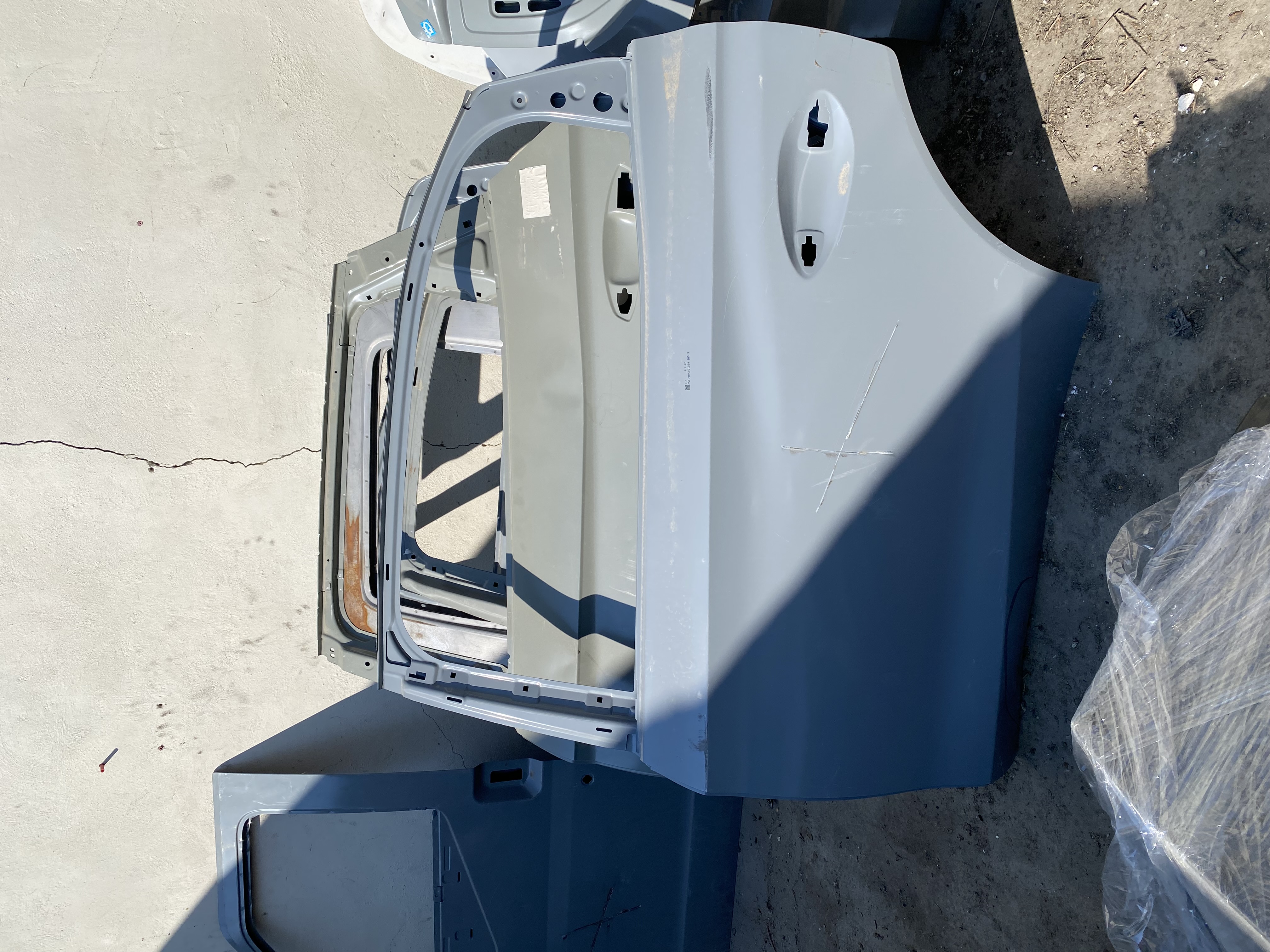 درب های جلو و عقب فیدلیتی استوک اورجینال آستر کارخانه فابریک آماده رنگ آمیزی